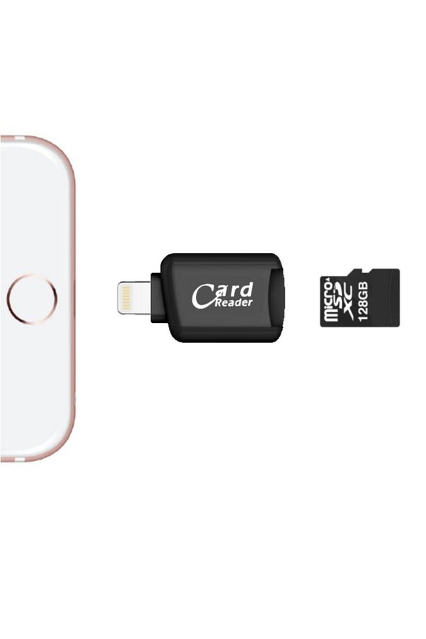 Ios Card Reader Iphone Ipad Uyumlu Microsd Card Okuyucu Photofast Lightning Kart Okuyucu - 2