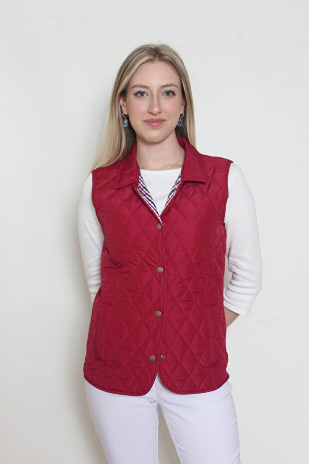 Kadın Kapitone Yelek - 2