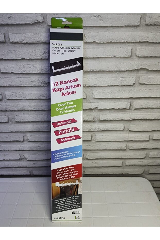 Kapı Arkası Askılık Beyaz - 3