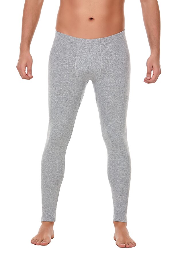 Men's Gray Thermal Long Underwear