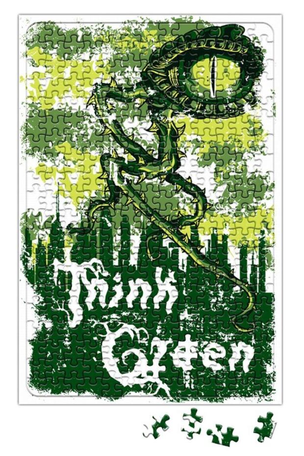 Think Green Pliers Verde Puzzle 240 Piece Jigsaw