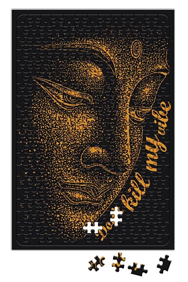 Buddha Don'T Kill My Vibe Puzzle 240 Piece Jigsaw Puzzle