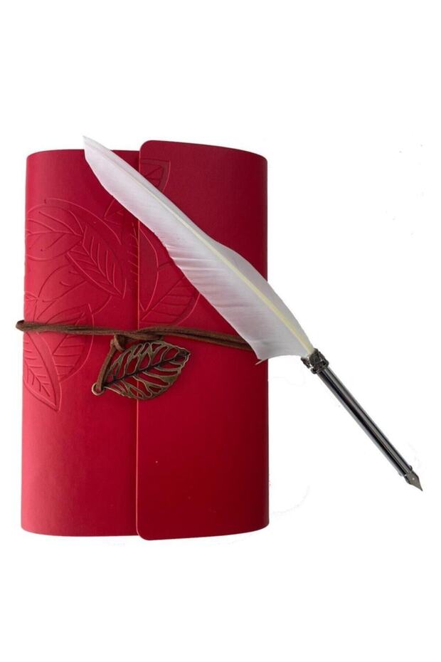 كتاب ذاكرة مغطى بالجلد بني فاتح - 6