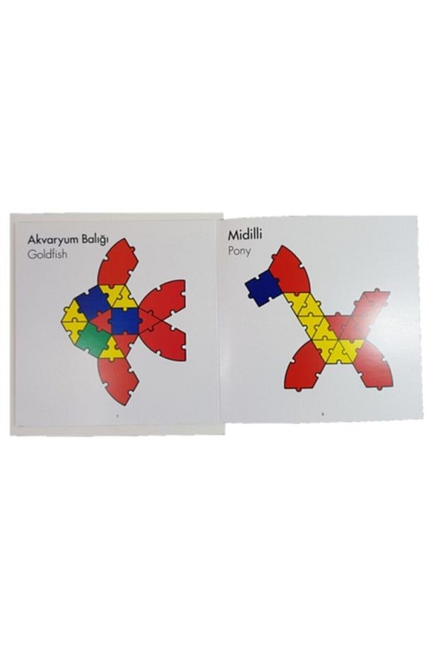 H.e.d. Puzzle Oyunu Sayı Hayvan Nesne Oluşturma, Yaratıcı Puzzle - 8