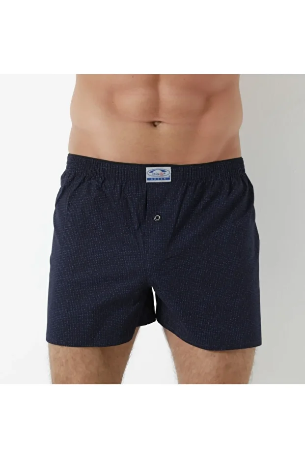 6'lı Poplin Erkek Boxer - 1