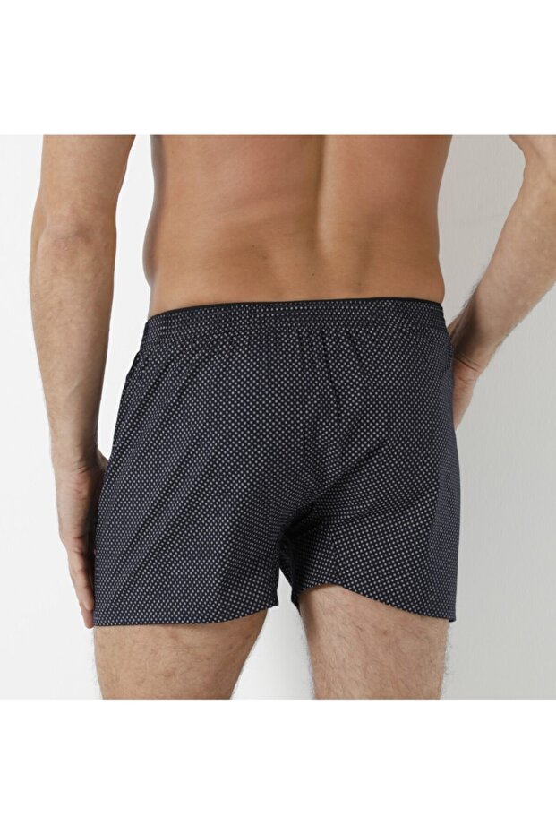 6'lı Poplin Erkek Boxer - 4