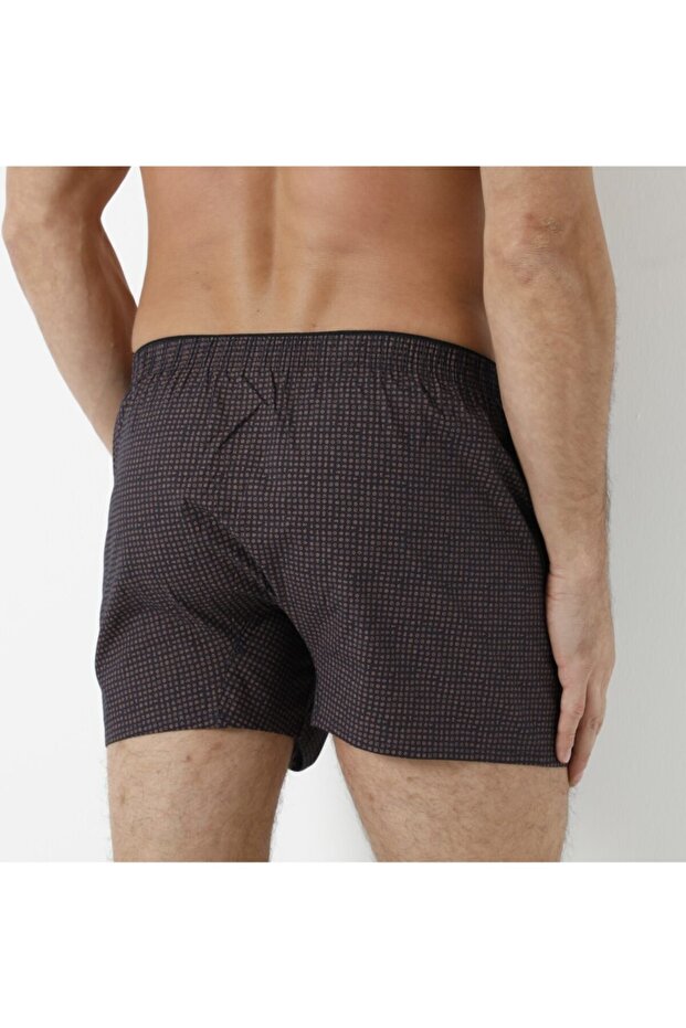 6'lı Poplin Erkek Boxer - 4