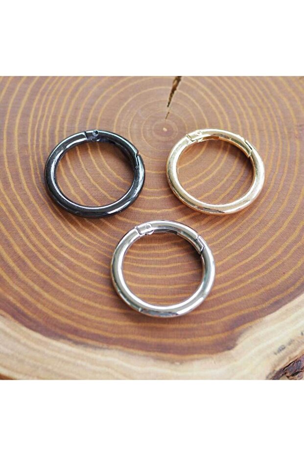 حلقة حقيبة مشبك الذهب - 3