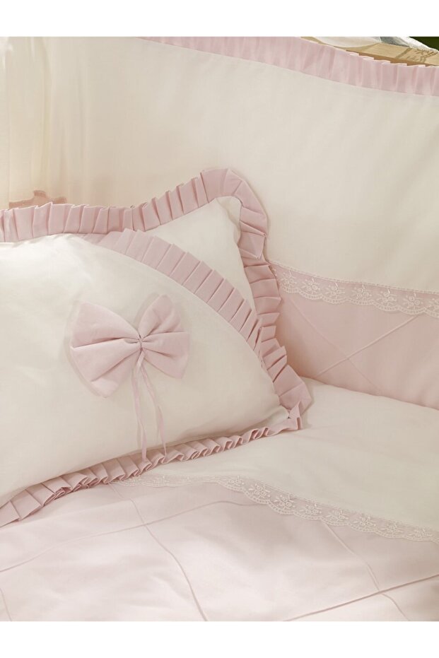 Bambino Pink Cotton Baby Sleeping Set 70X110 cm