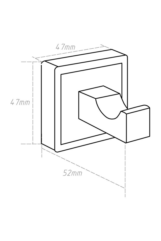 Bornoz Askılık Noble Krom - 2