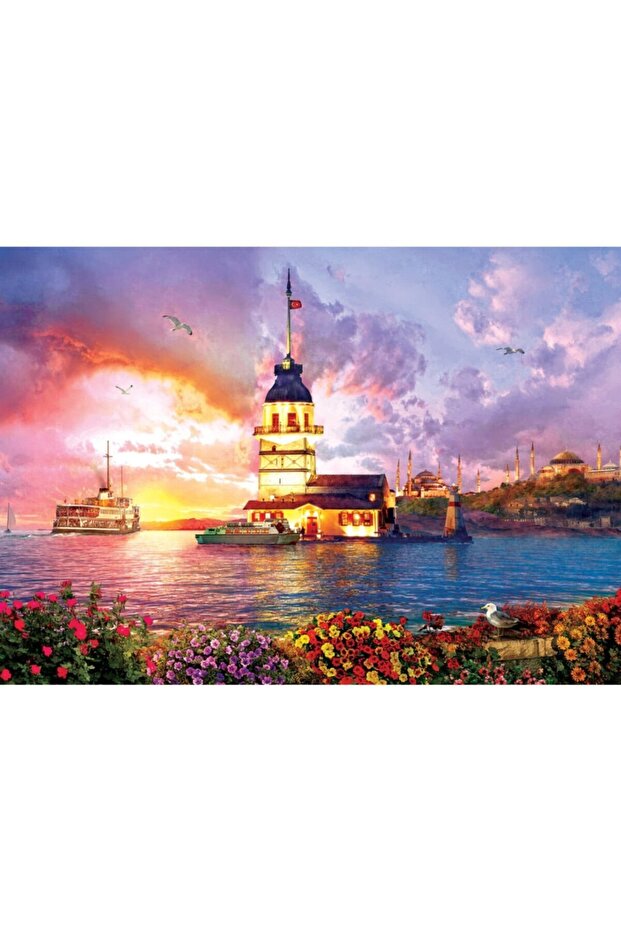1000 Piece Puzzle: Maiden's Tower 68,3x48 5179