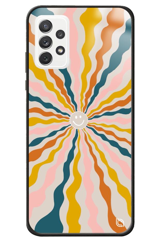 Case for Samsung A72 Rainbow Smile Premium Patterned Glossy