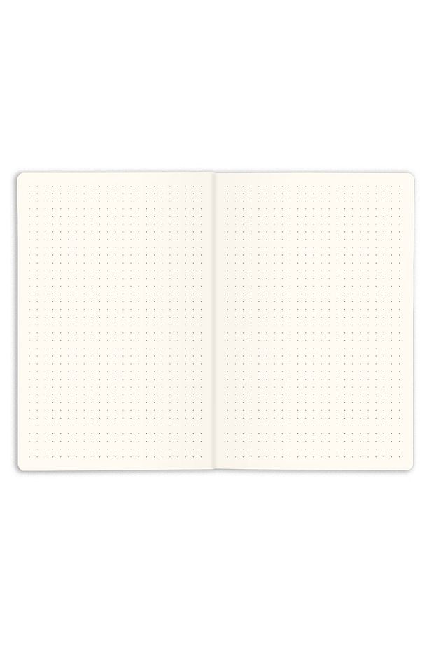 13x21 Lastikli Defter Noktalı Yeşil - 7