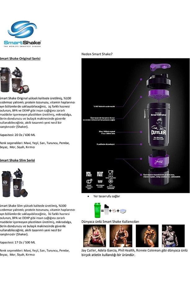600Ml Neon Mavi Smart Shake AKSQQQSMS001 - 3