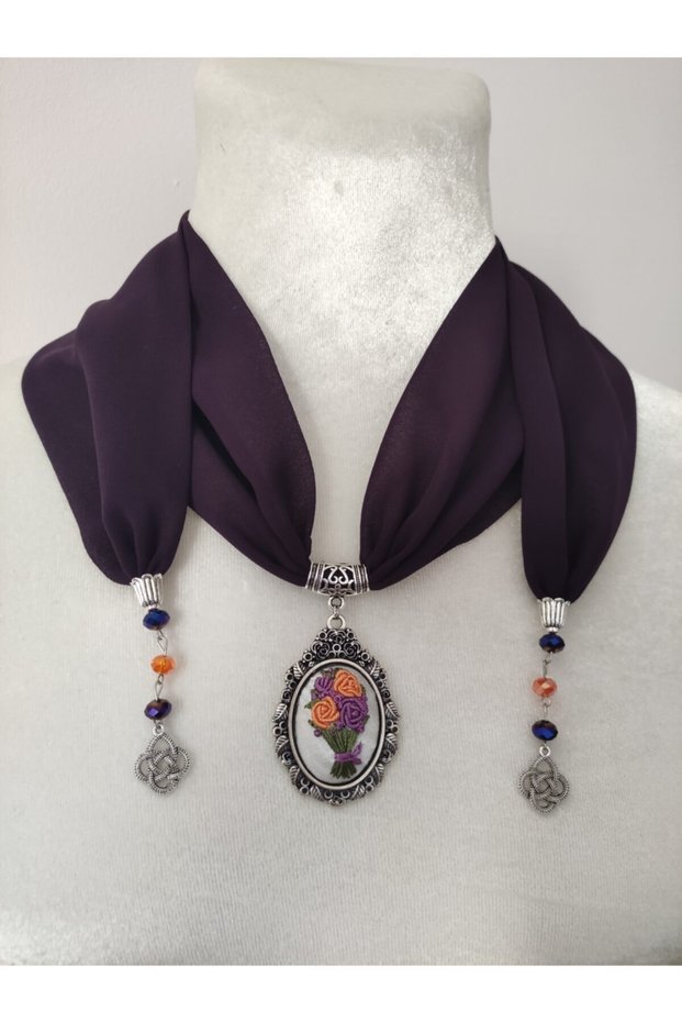 Eșarfă Brazilia Broderie Brodată (Rococo) Eșarfă