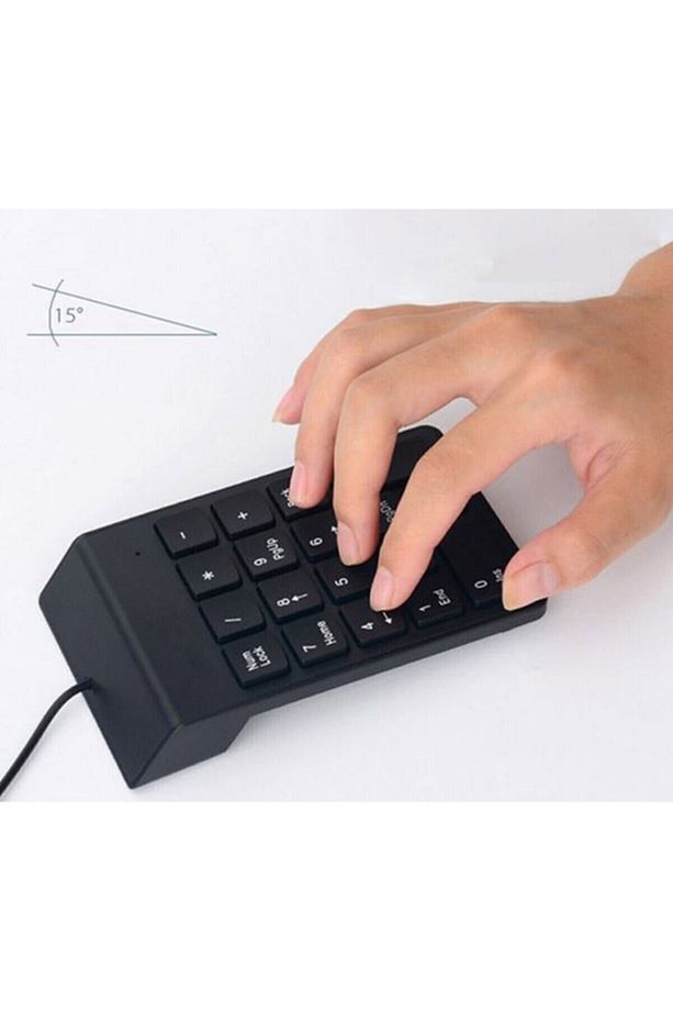 Usb Numpad Numaratör Keypad Numerik Klavye Usb Tuş Takımı - 3