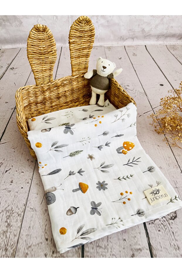 بطانية موسلين متعددة الأغراض على شكل حلزون - 3