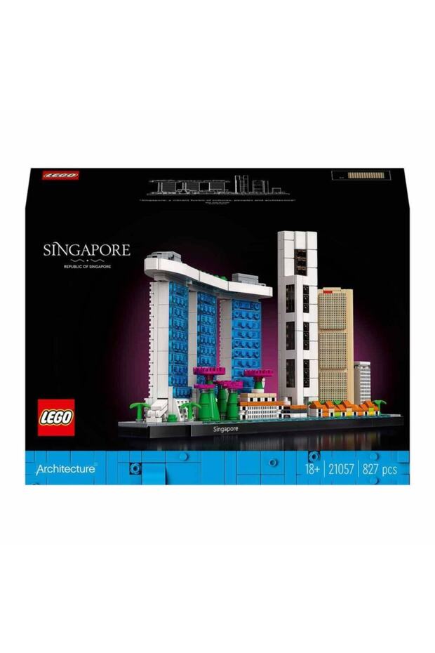 ® Architecture Şehir Yapıları Koleksiyonu: Singapur 21057 - Yetişkinler Için Koleksiyonluk Serg - 4