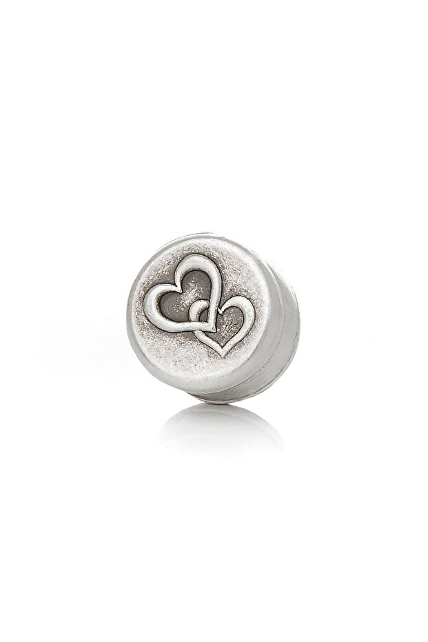 Antique Silver Plated Scarf Magnet