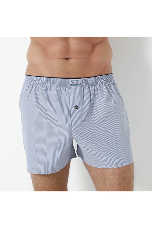 3'lü Poplin Erkek Boxer - 4