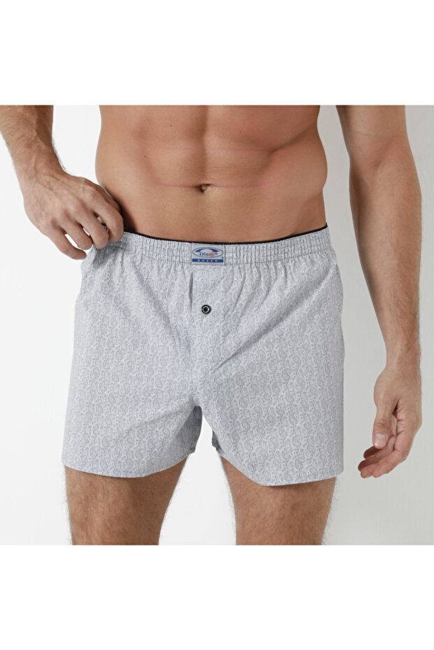 3'lü Poplin Erkek Boxer - 1