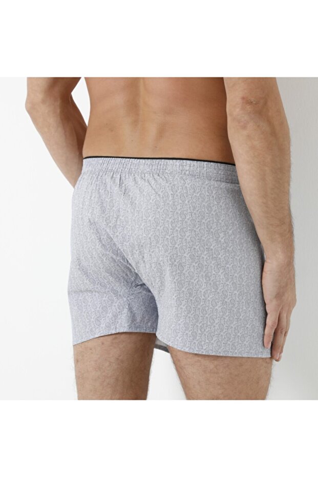 3'lü Poplin Erkek Boxer - 3
