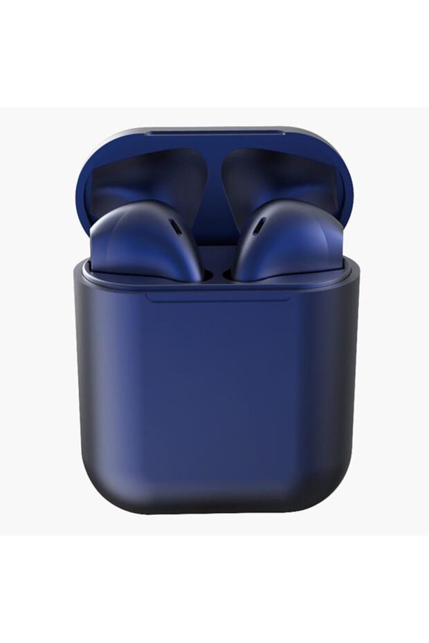 2. Nesil Inpods 12 Bluetooth Kablosuz Kulaklık Makaron Mat Renkler I12 Tws - 1