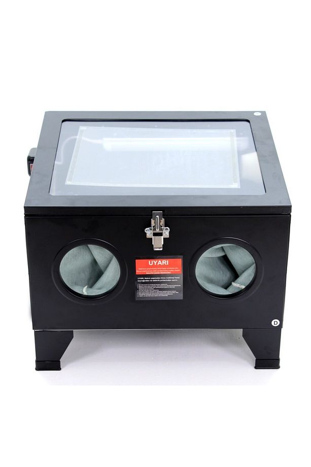 90 Litre Kumlama Makinesi Full Set Kabinli Kumlama - 1