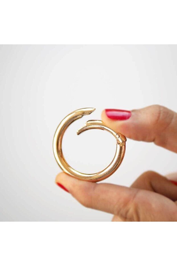 حلقة حقيبة مشبك الذهب - 1