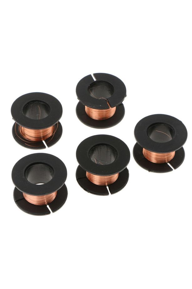 Emaye Kaplı Bakır Tel Emaye Bobin Teli 0,6 Mm Çap - 50 Metre - 2