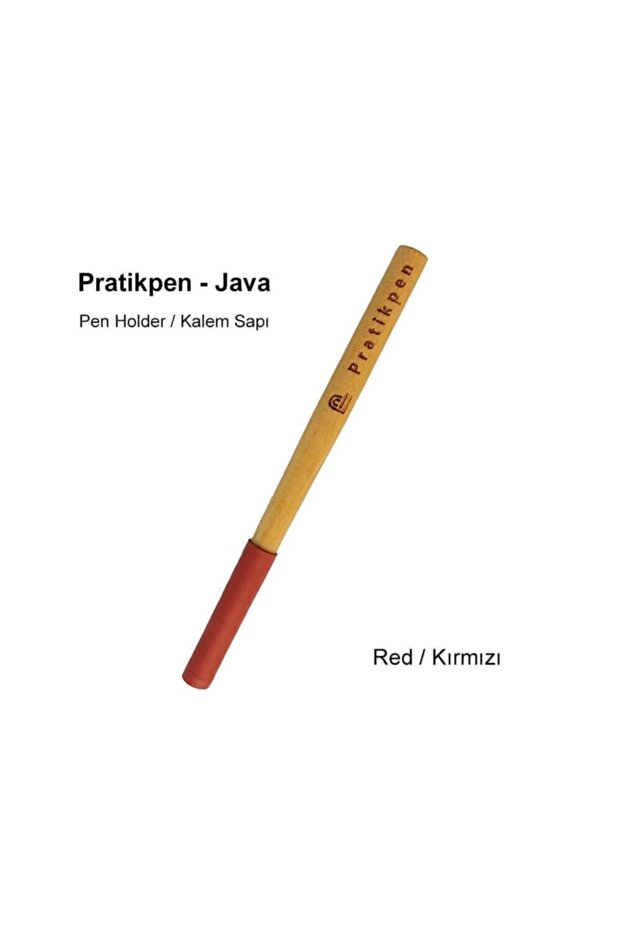 Pratikpen Eco Java Pen Handle: Red - 1