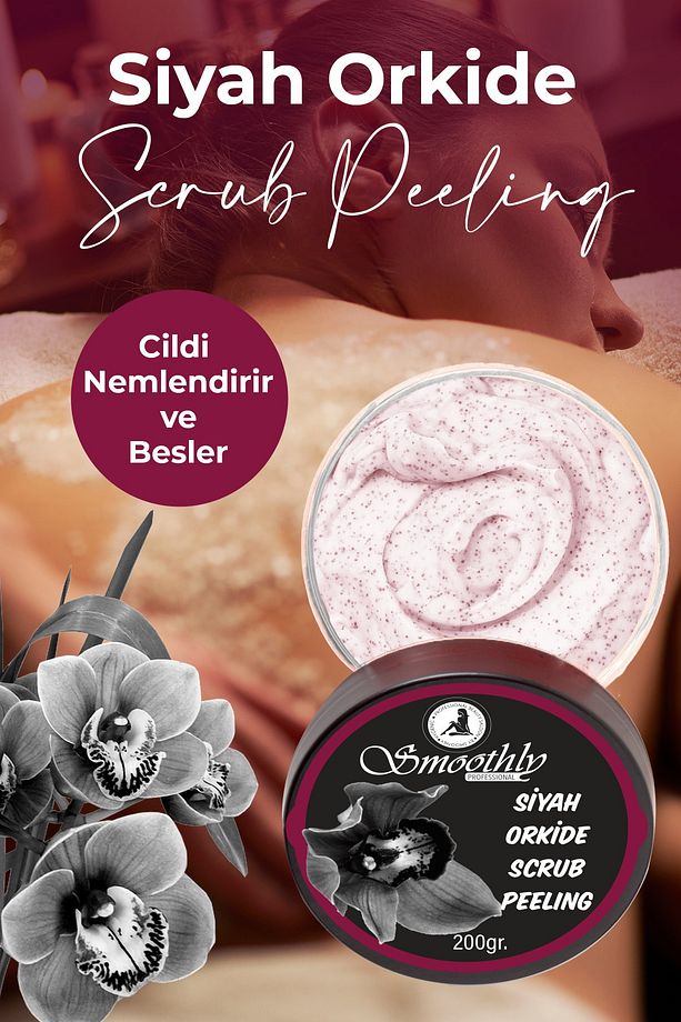 Lotus Çiçeği + Mango Şeftali + Bisküvi + Siyah Orkide + Misket Limon El Ayak Bakım Peeling Seti - 5