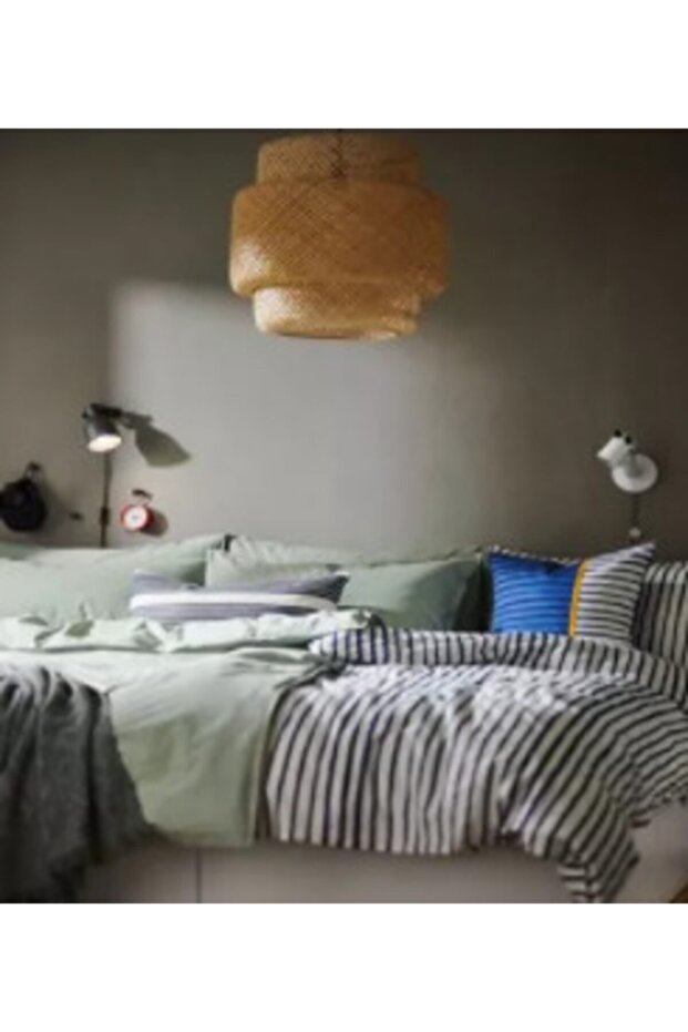 Sinnerlig Sarkıt Lamba Bambu Avize 50 Cm - 3