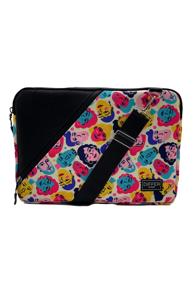 13-14'' Inç Insan/people Desen Su Geçirmez/askılı/laptop/macbook/notebook/kılıf/çanta - 5
