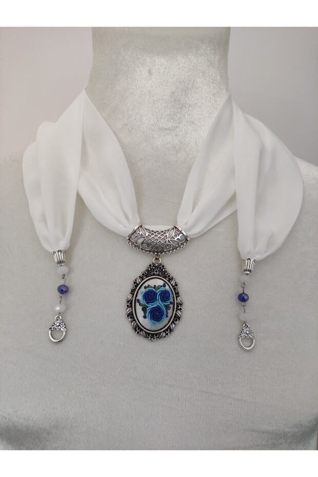 Eșarfă Brazilia Broderie Brodată (Rococo) Eșarfă - 1