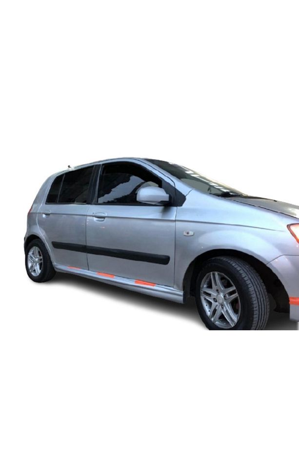 Hyundai Getz Yan Marşpiyel Sağ Sol Set Boyasız Siyah - 1