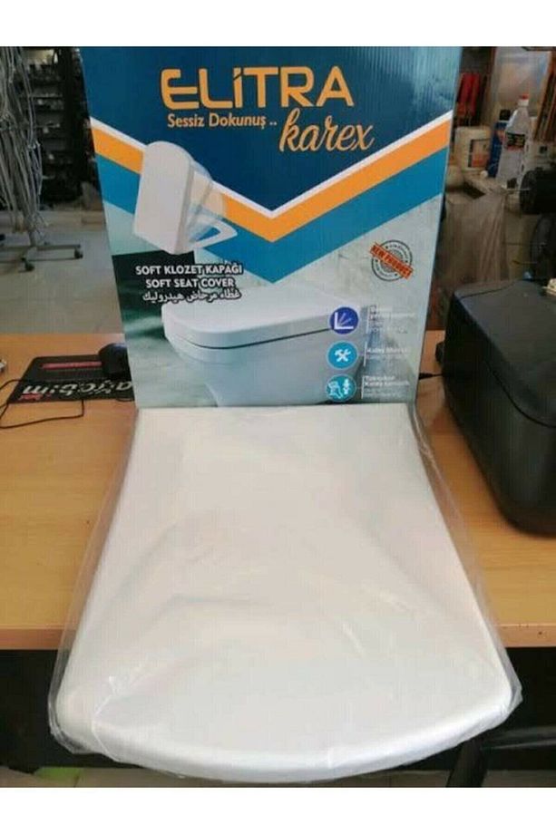 Karex Sof Klozet Kapağı Yavaş Kapanır Kare - 1