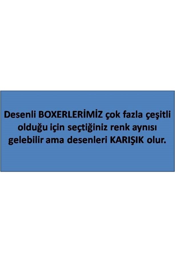 Poplin Erkek Boxer - 5