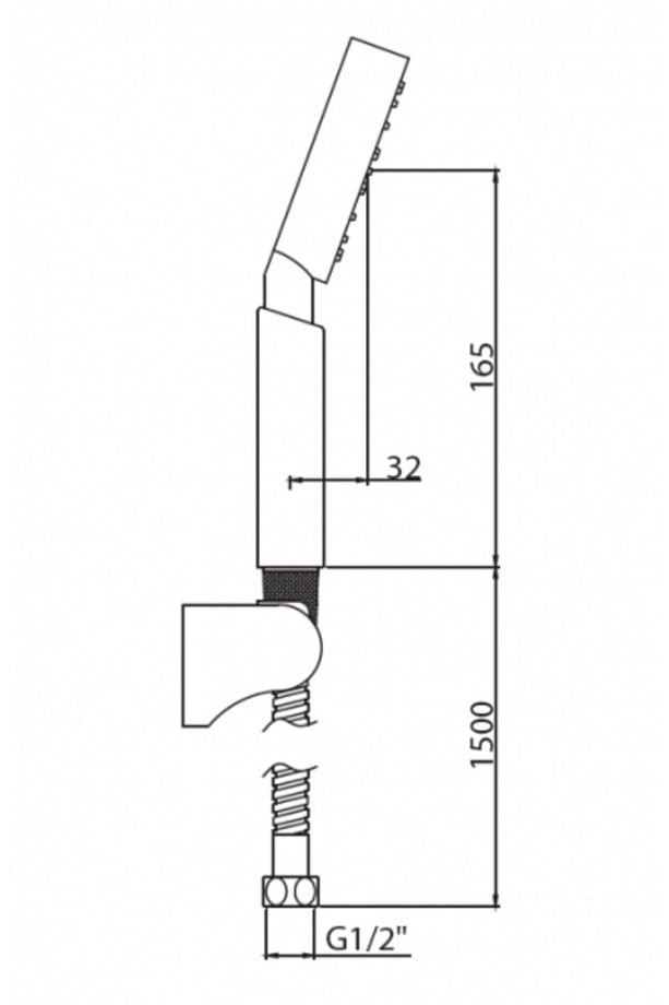 Basics 3 Fonksiyonlu El Duşu N2821402 - 2