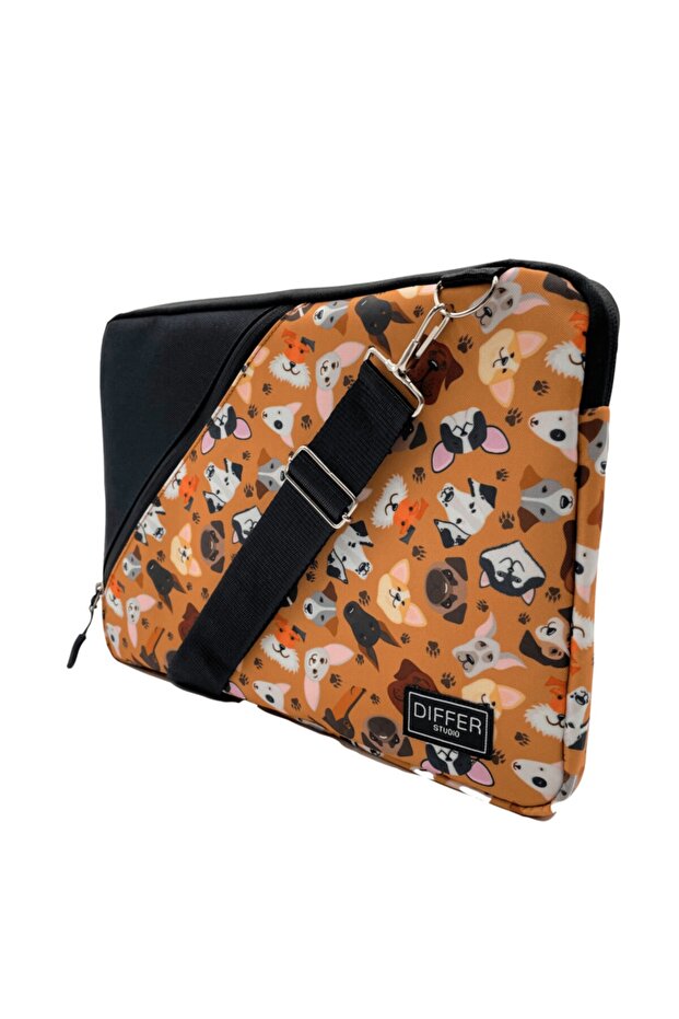 13-14'' Inch Dog Pattern Waterproof/hanging/laptop/macbook/notebook/document/case/bag - 1