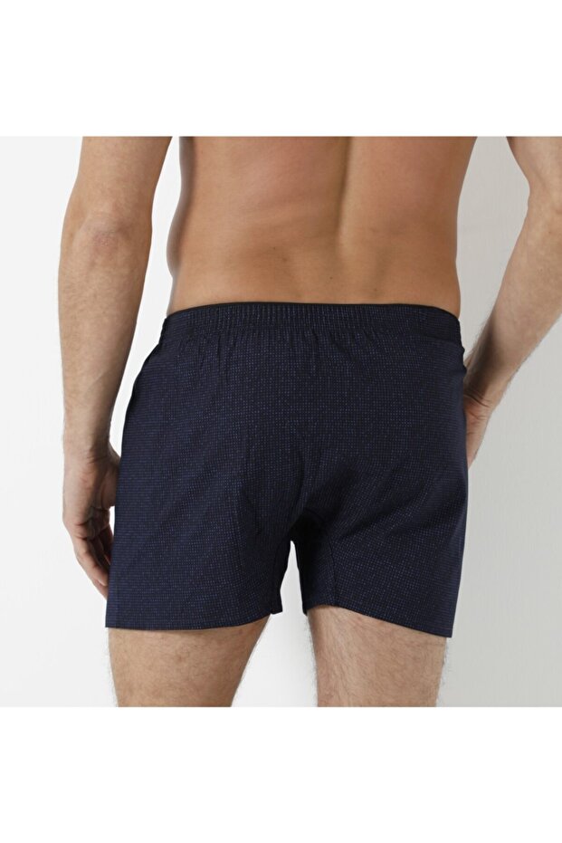 6'lı Poplin Erkek Boxer - 4