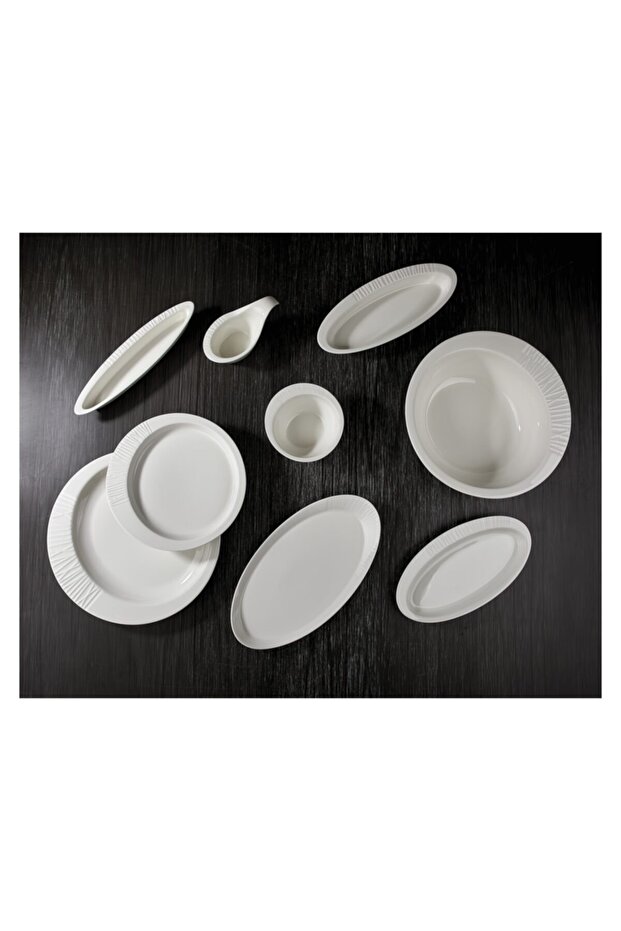 Bianca 25 Cm Oval Tabak - 1