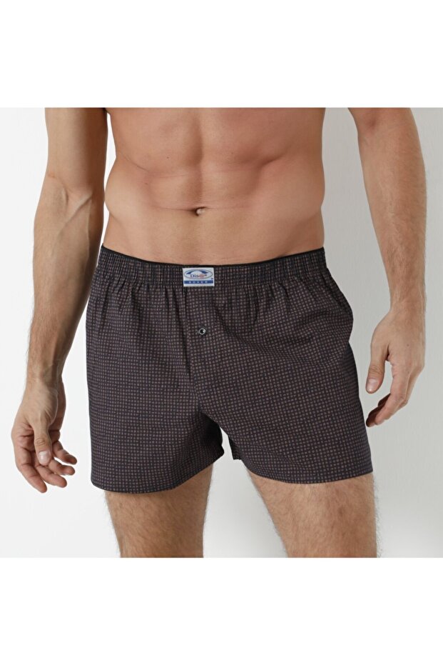 6'lı Poplin Erkek Boxer - 2