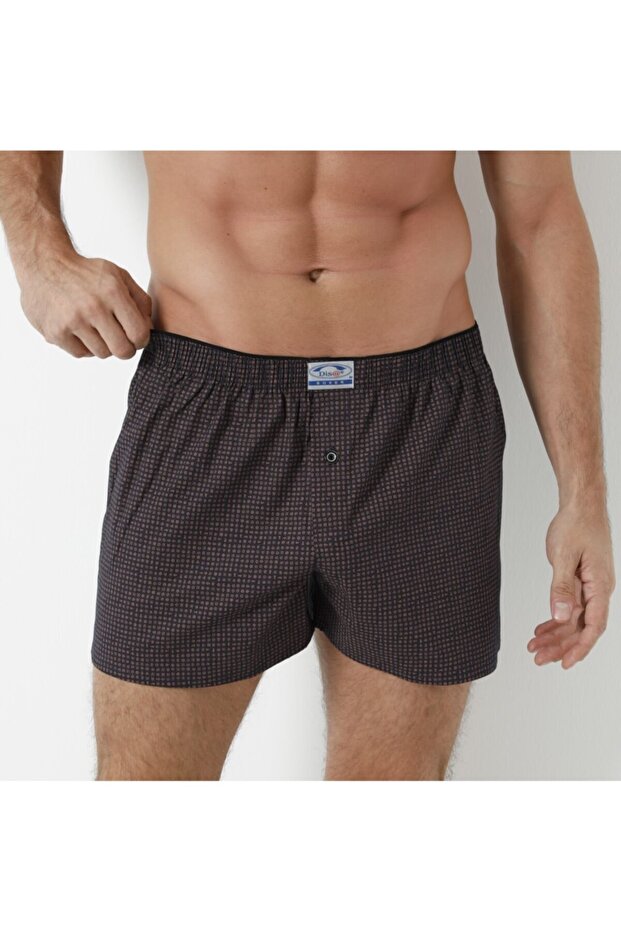 6'lı Poplin Erkek Boxer - 3
