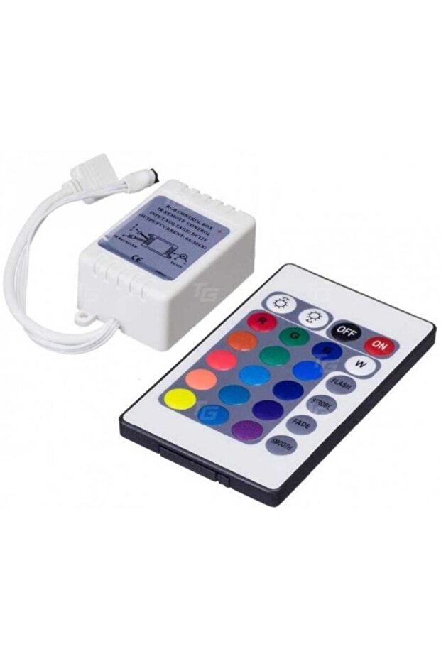 وحدة 24k RGB + جهاز تحكم عن بعد 0-15 م. - 1