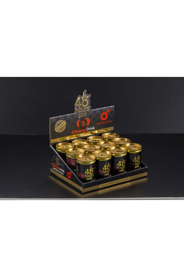 48 Hours Içecek 150 Ml 12 Adet Ginseing Enerji İçeceği - 1