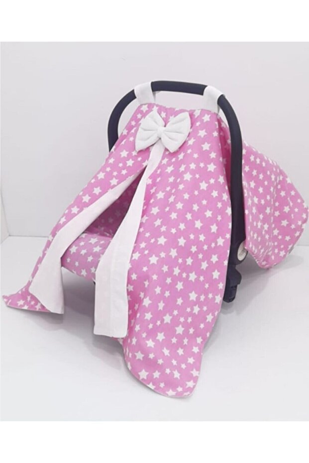 Puset Örtüsü Pembe Yıldızlı - 2