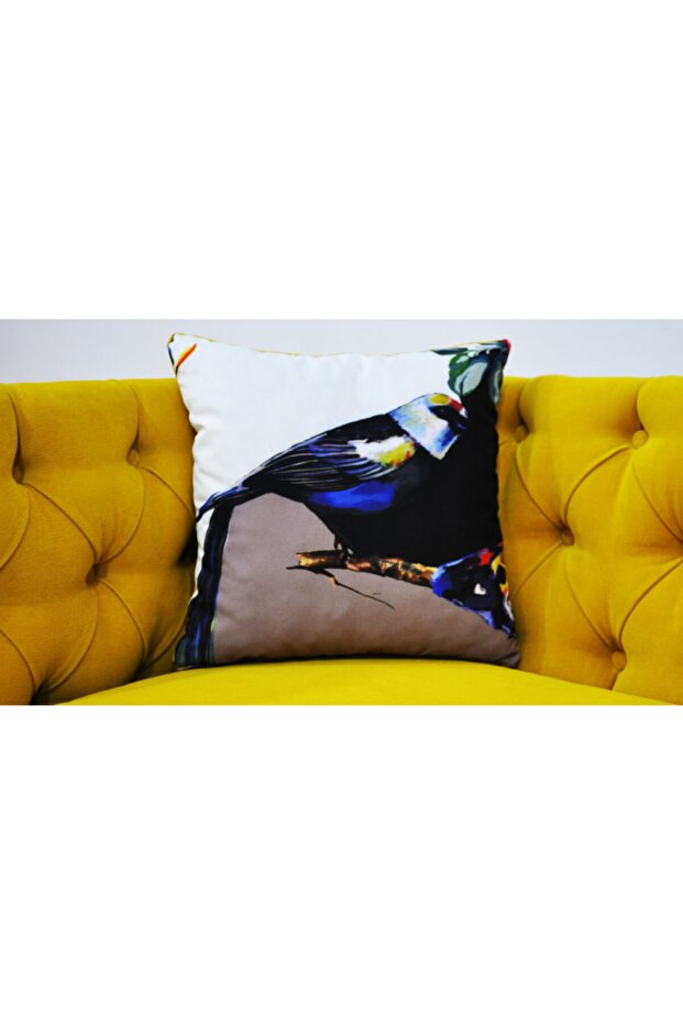 Loveseat 3'lü Kanepe - Sarı Sevda - 5