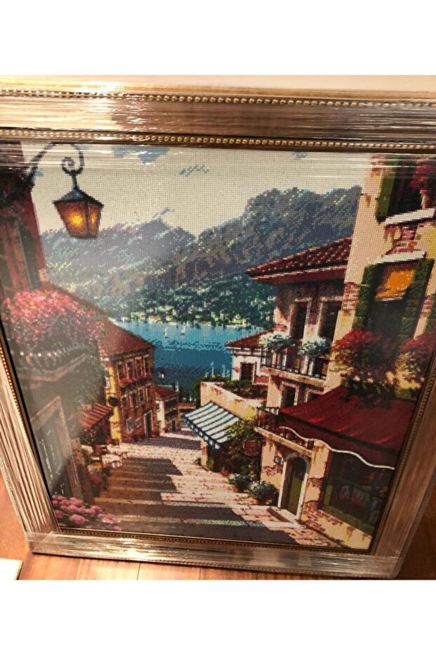 Elmas Mozaik Tablo Como Gölü - 2