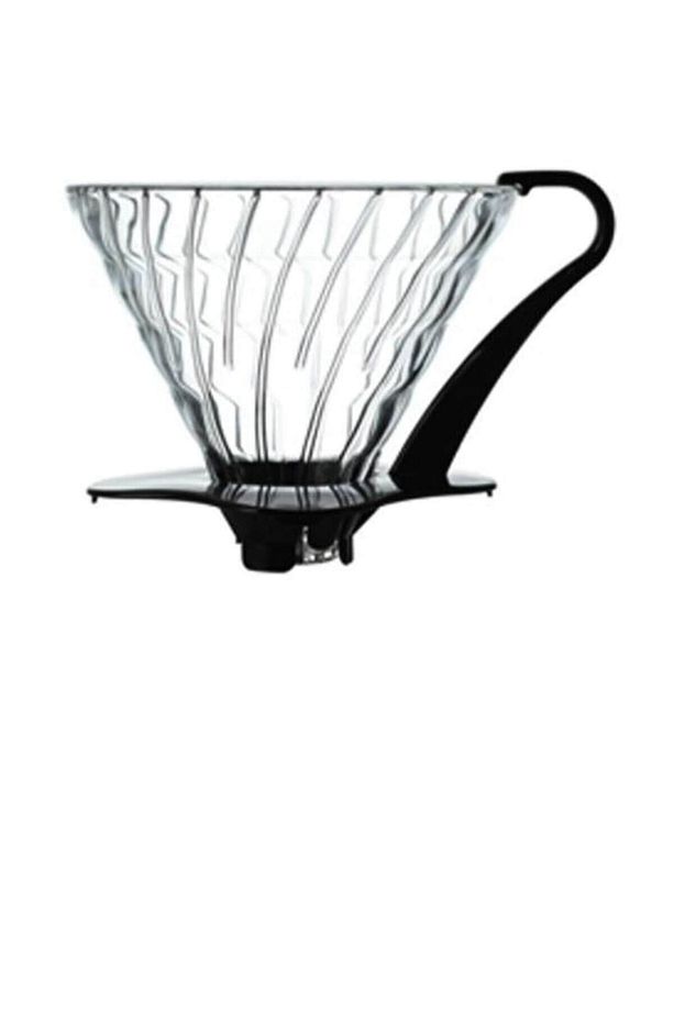 V60 02 Dripper Siyah Cam - 1